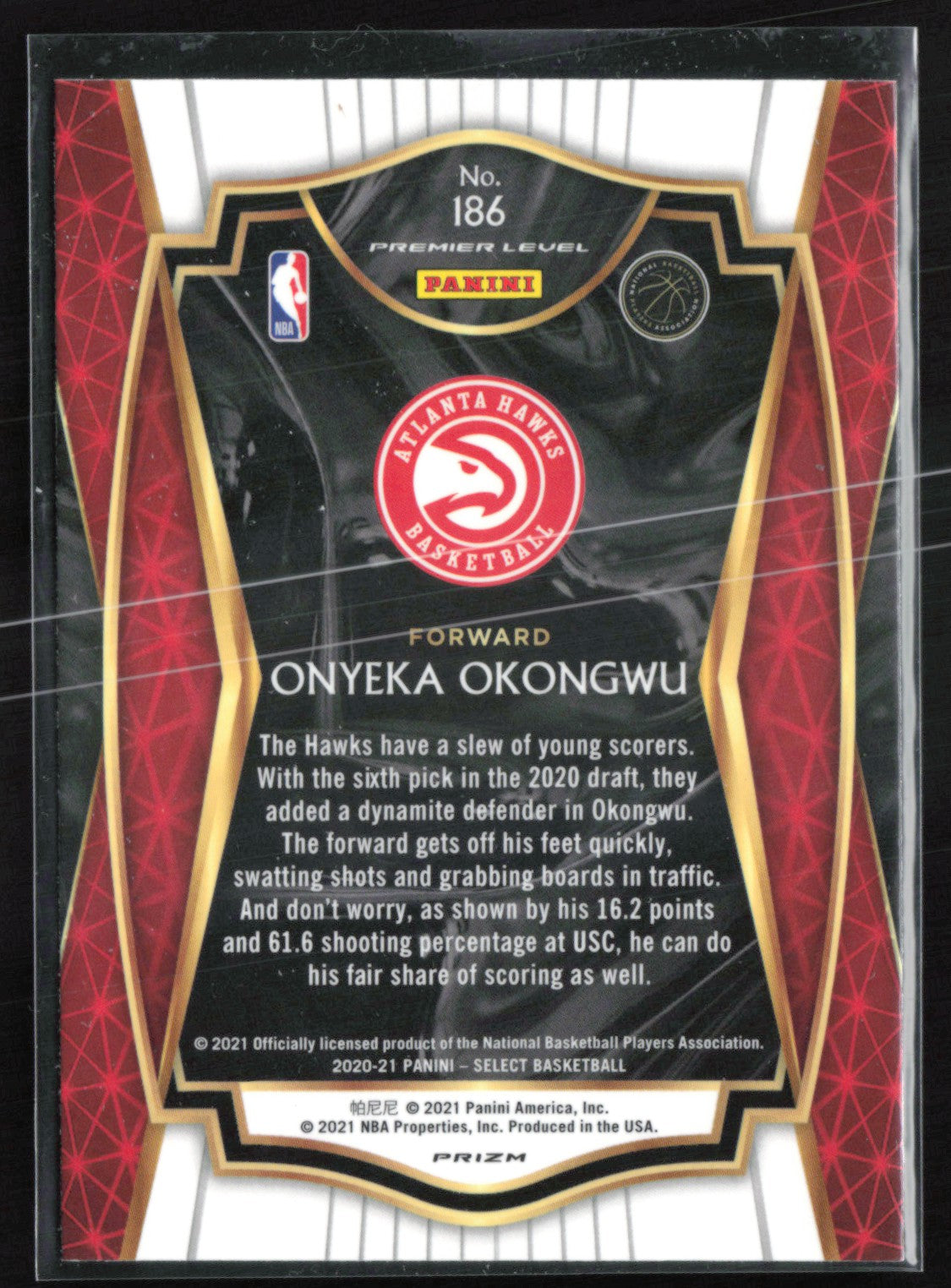 Onyeka Okongwu RC Tri-Color