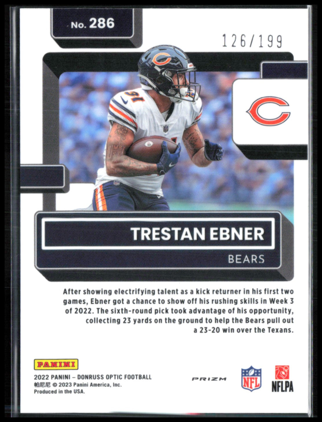 Trestan Ebner RC Orange /199