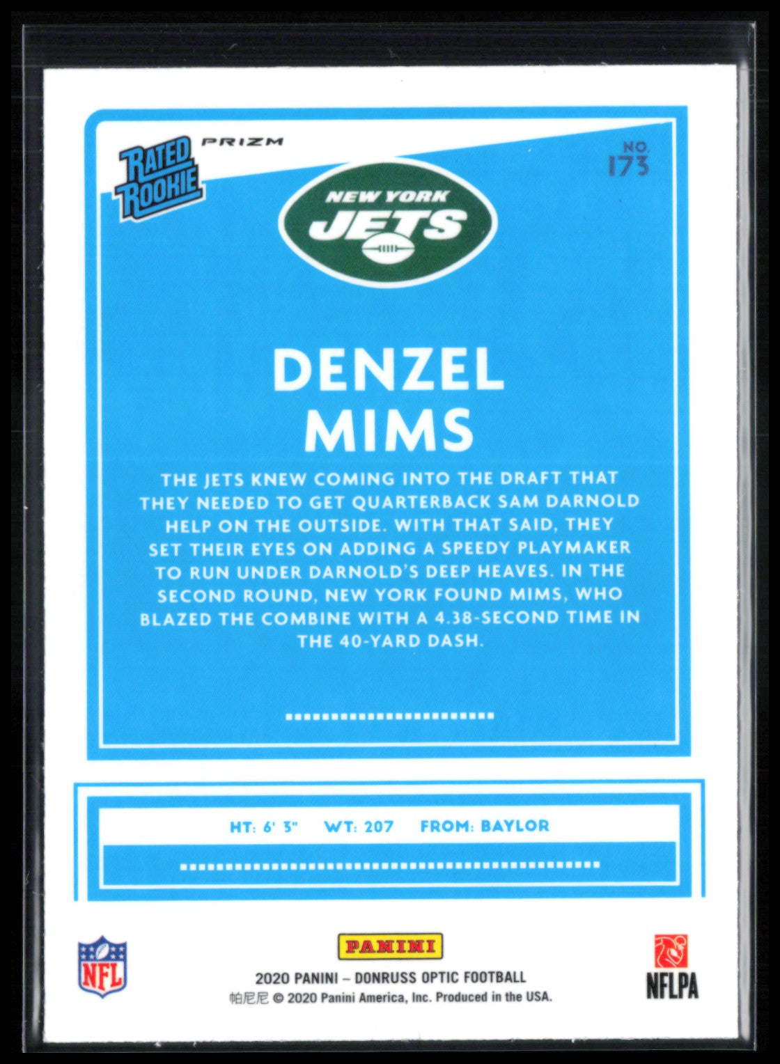 Denzel Mims RC Pink