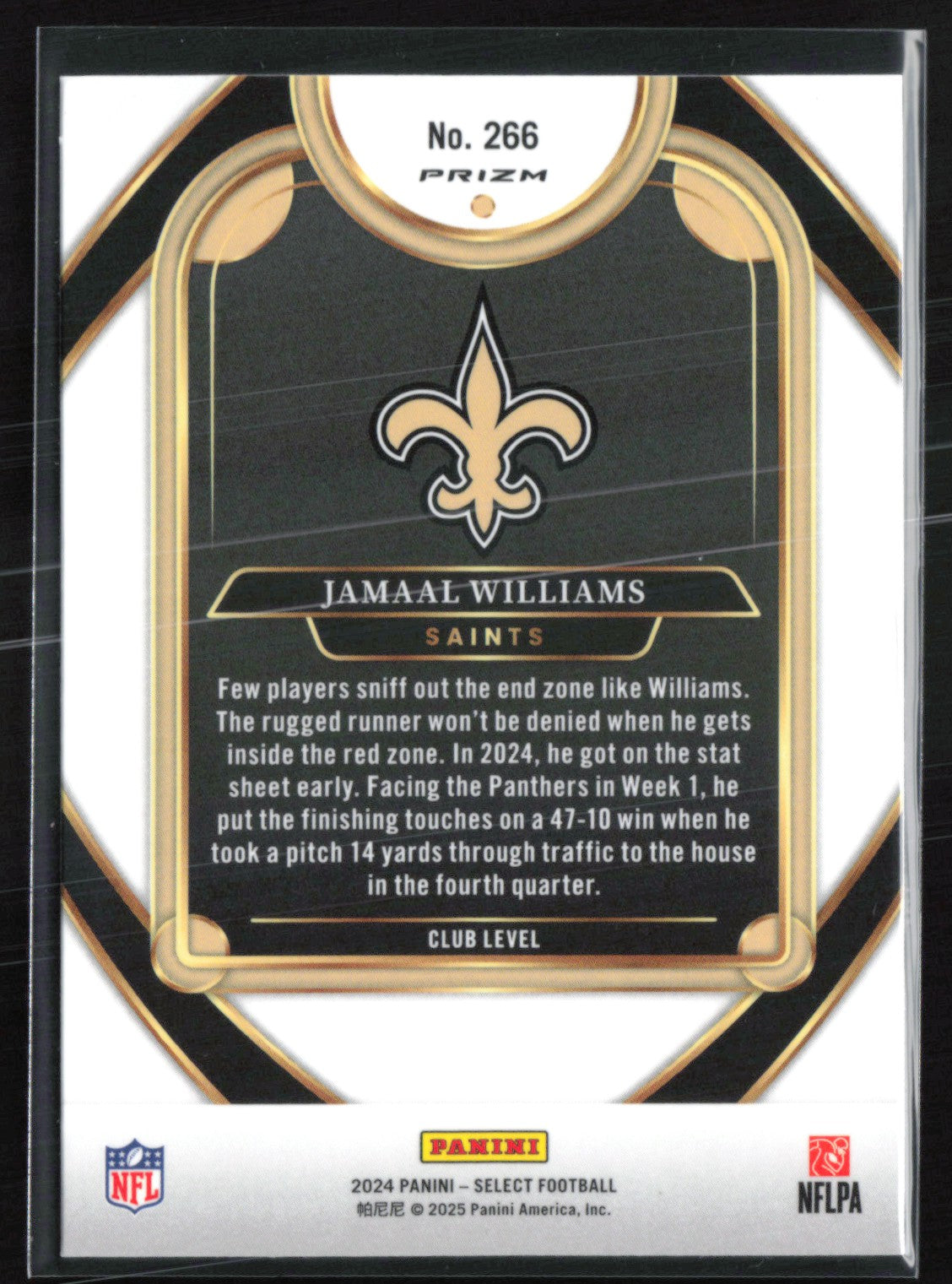Jamaal Williams Gold Black Shock