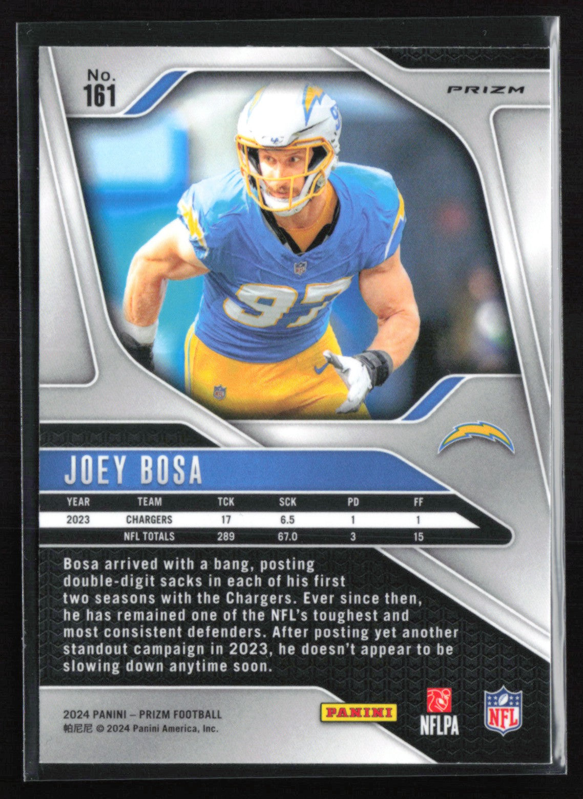 Joey Bosa Silver Prizm