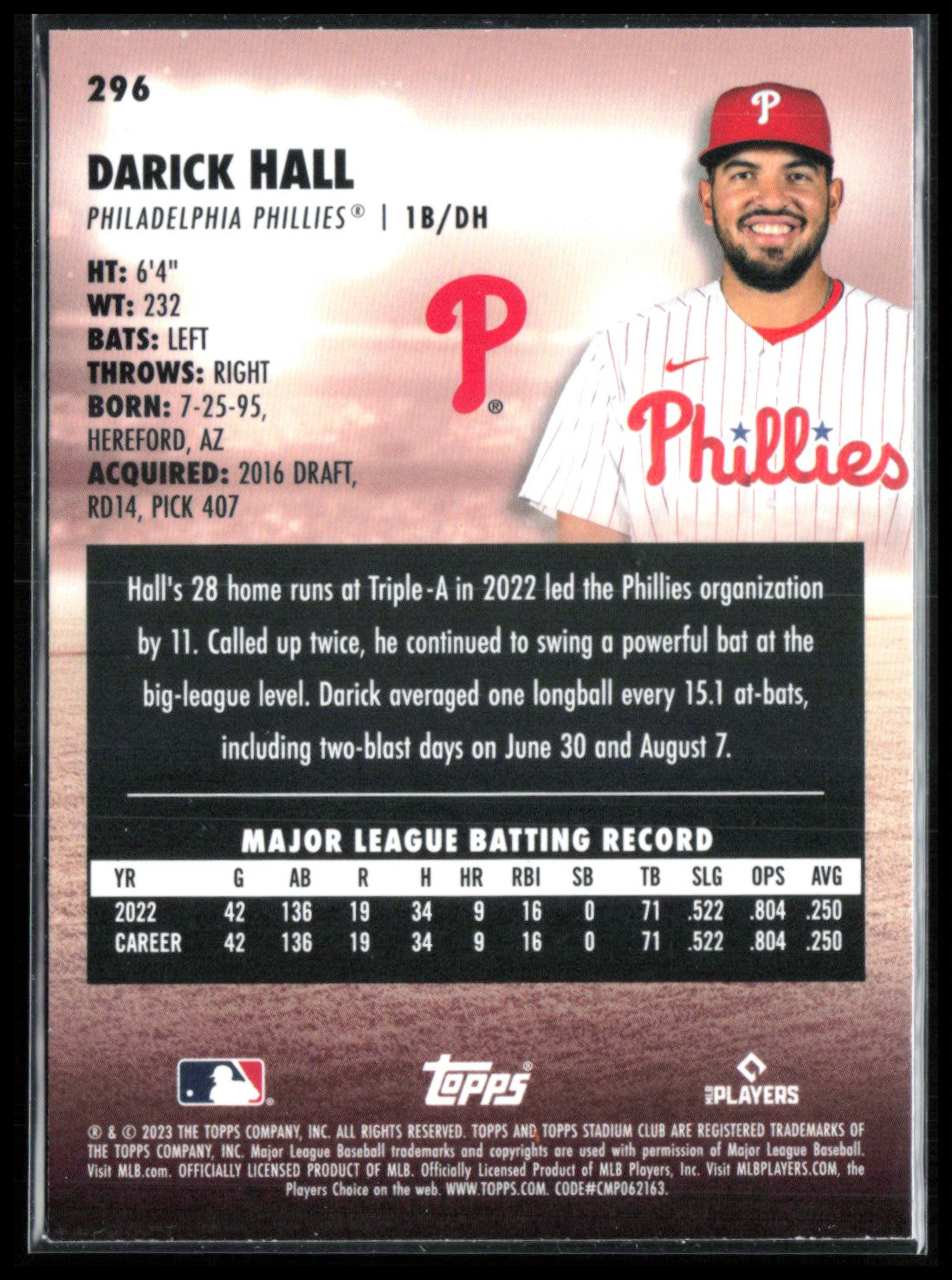 Darick Hall RC Sepia