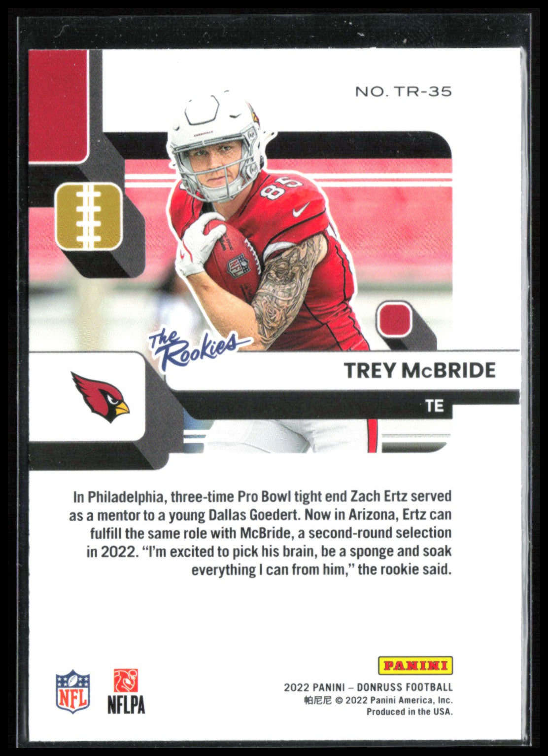 Trey McBride RC The Rookies