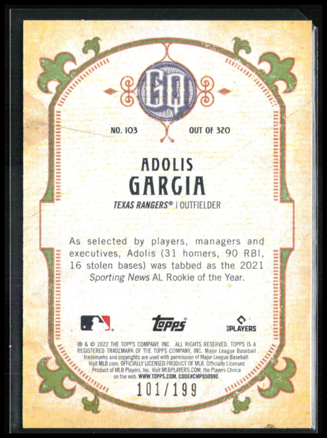 Adolis Garcia Green /199