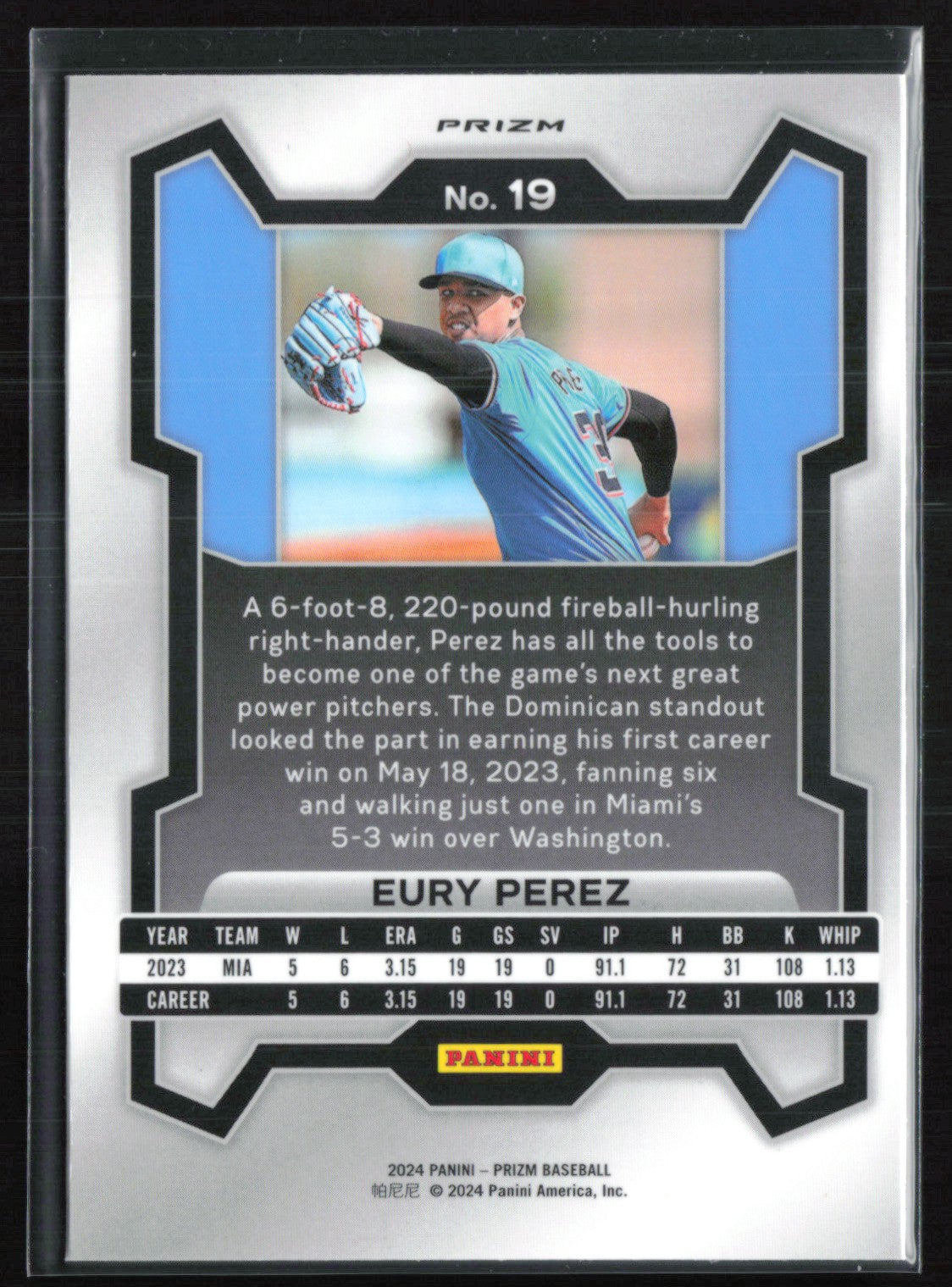 Eury Perez Red Ice