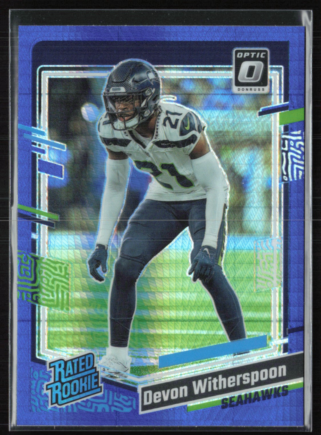 Devon Witherspoon RC Blue Hyper