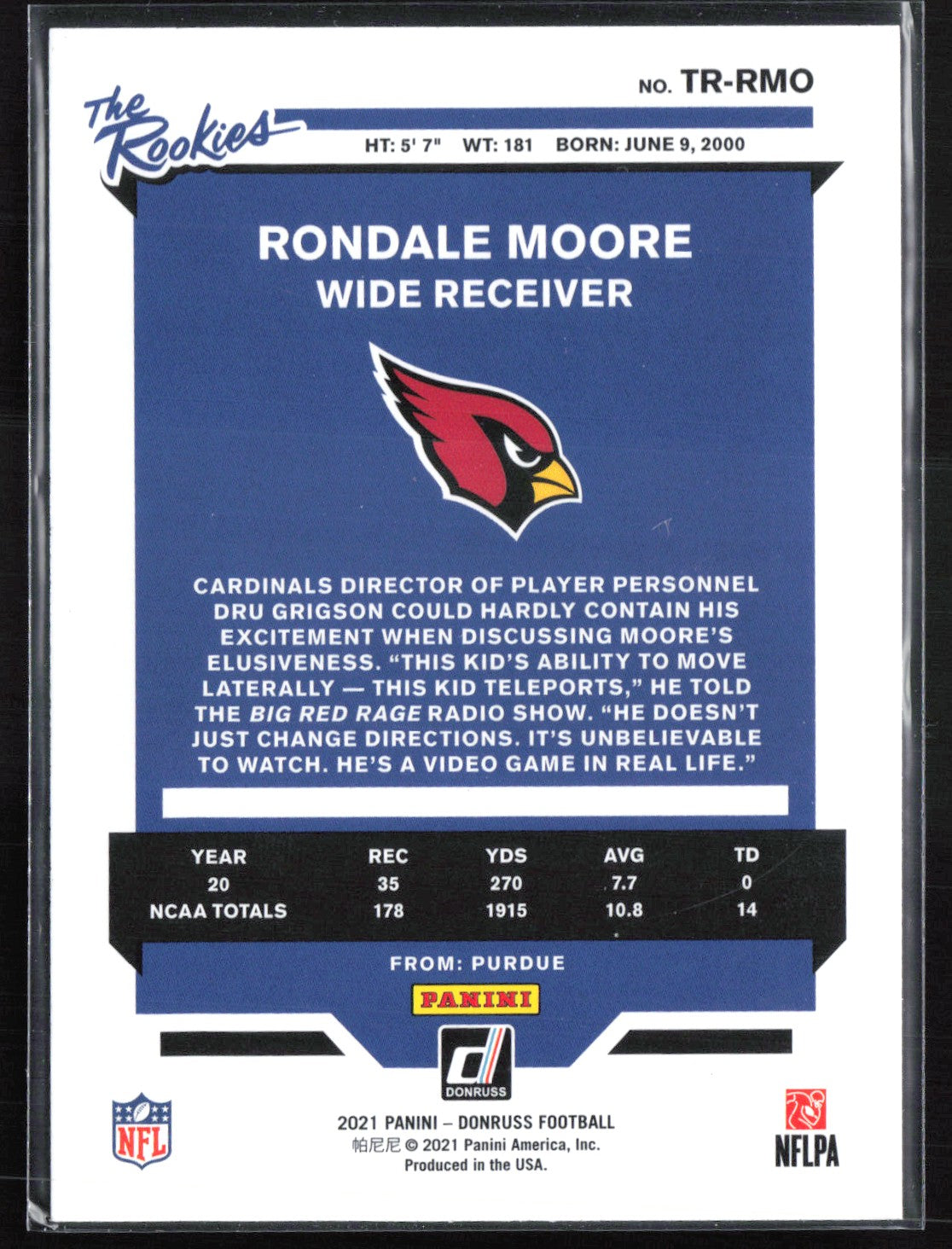Rondale Moore RC