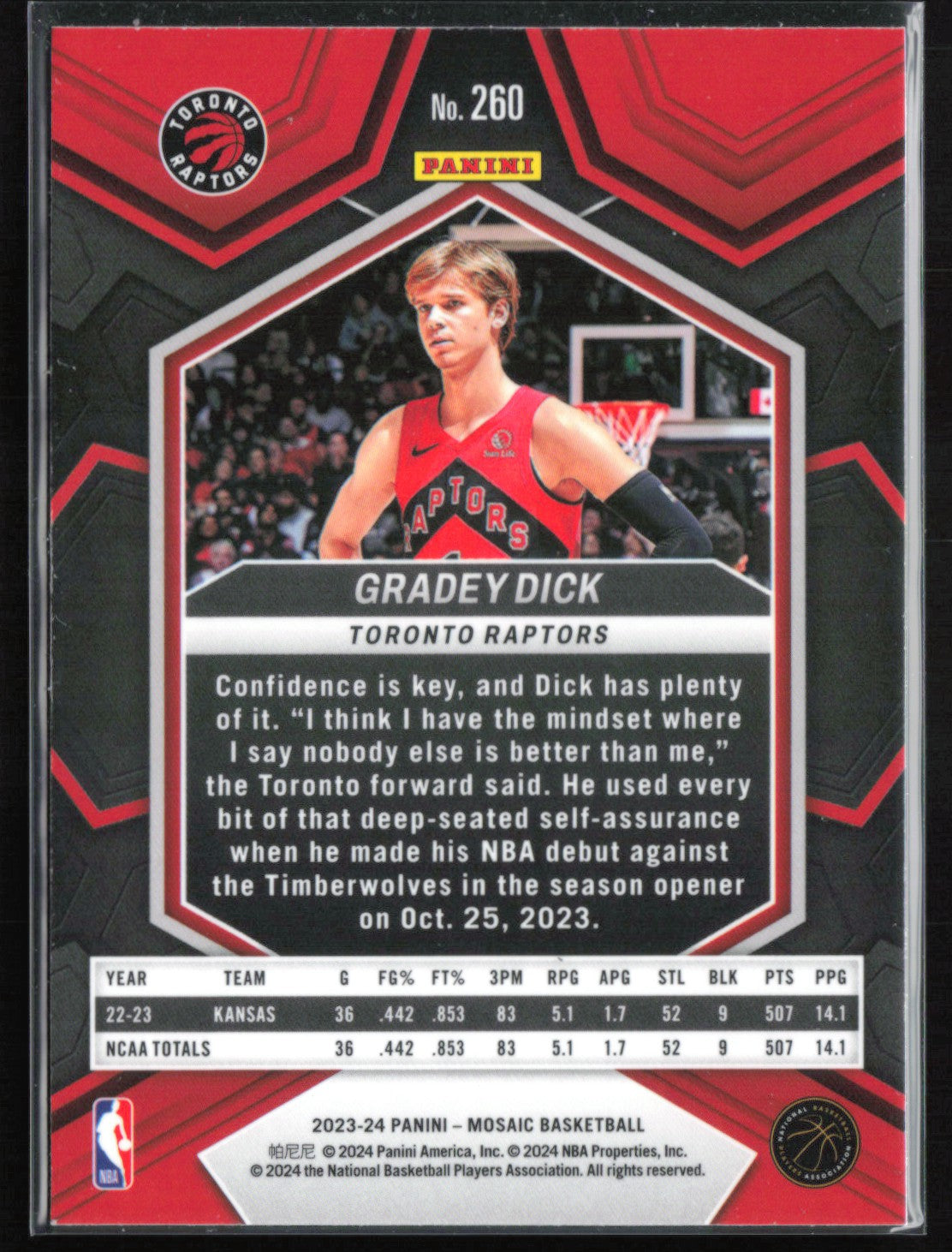 Gradey Dick RC