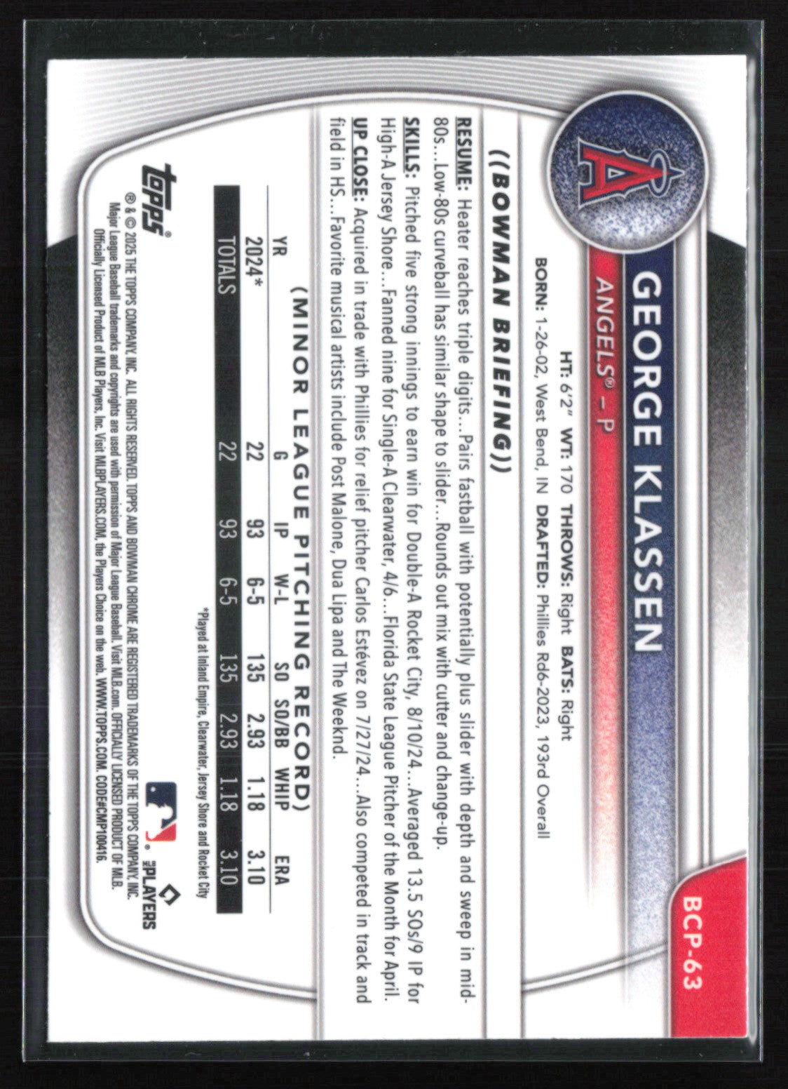 George Klassen 1st Bowman