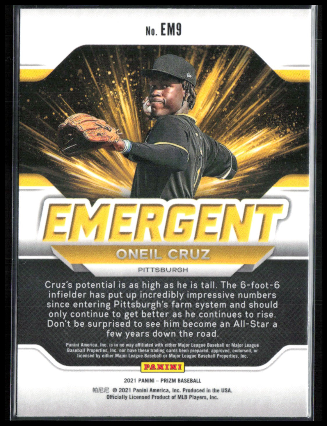 Oneil Cruz RC Emergent