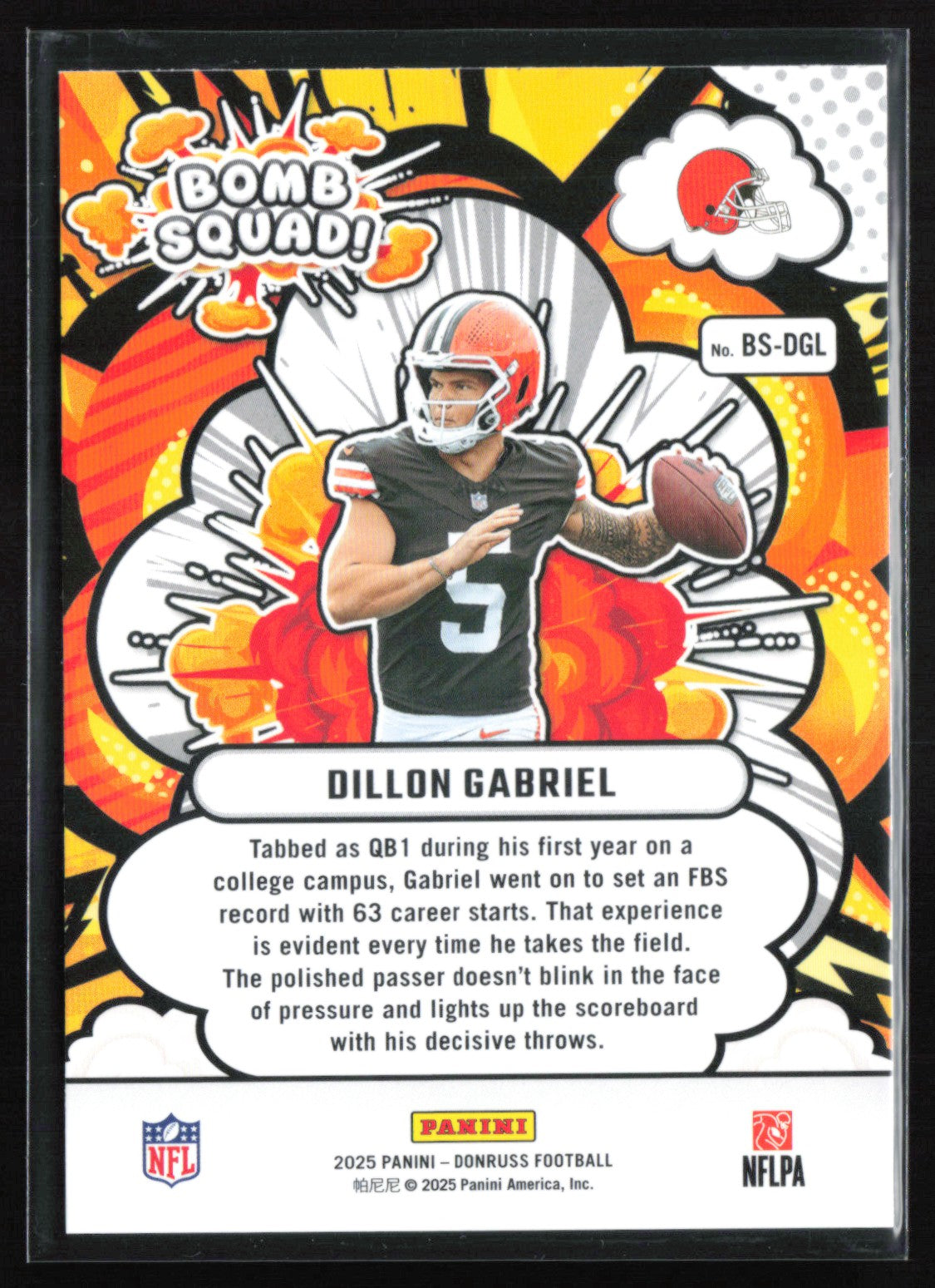 Dillon Gabriel RC Bomb Squad