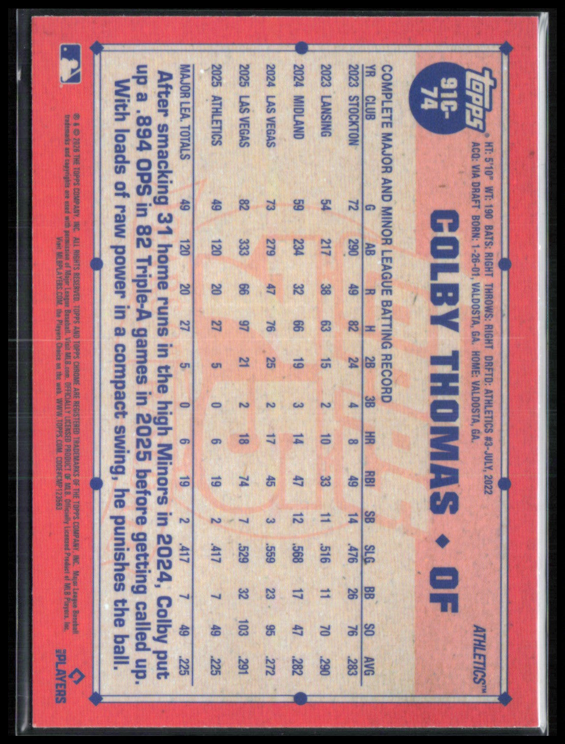 Colby Thomas RC Mojo