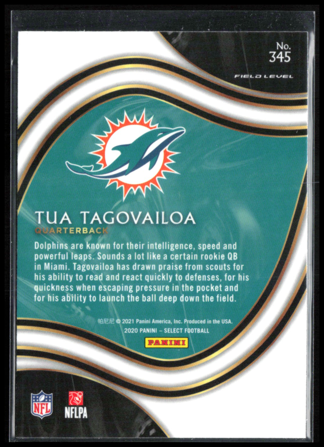 Tua Tagovailoa RC Field Level 2020 Select