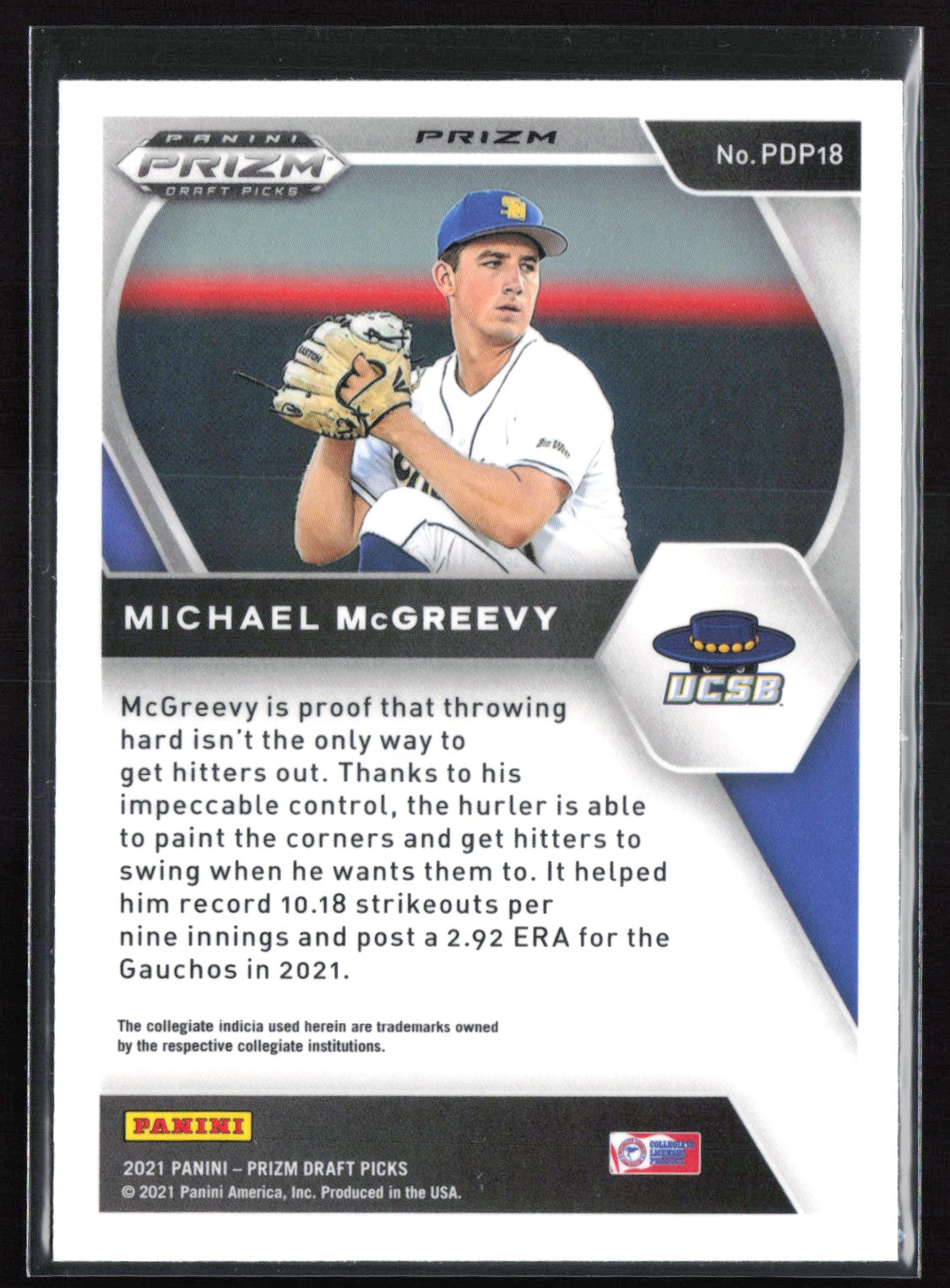 Michael McGreevy Blue Laser