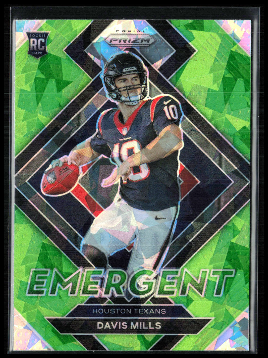 Davis Mills RC Green Ice