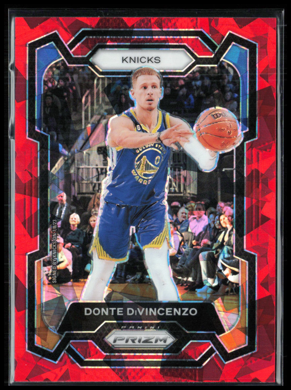 Donte DiVincenzo Red Ice