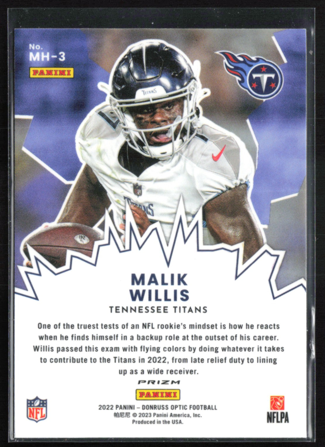 Malik Willis RC My House Holo