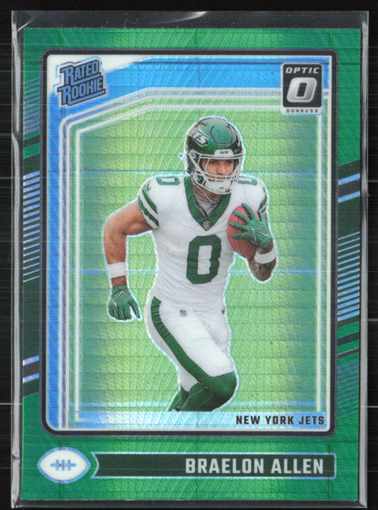 Braelon Allen RC Green Hyper