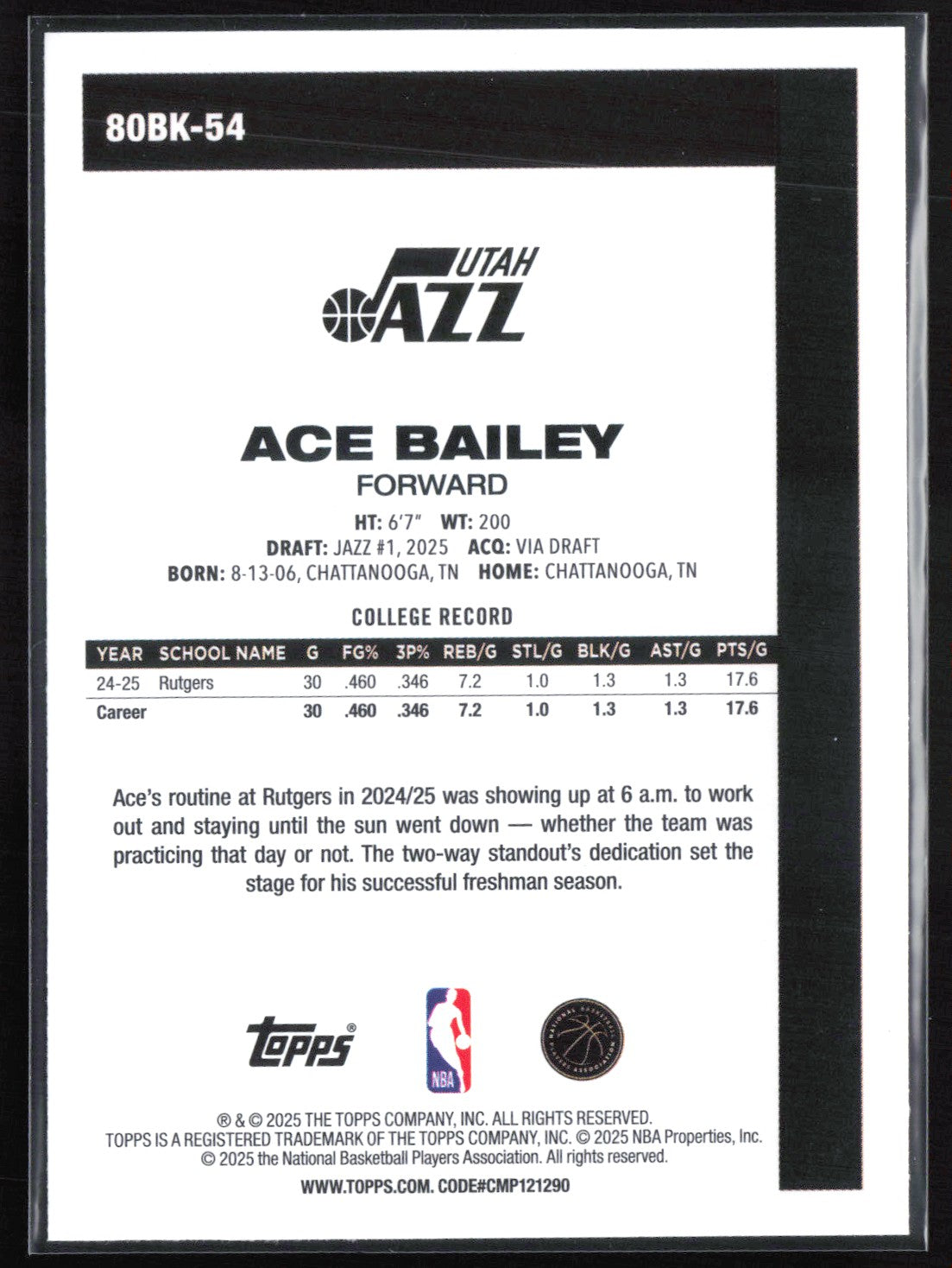 Ace Bailey RC