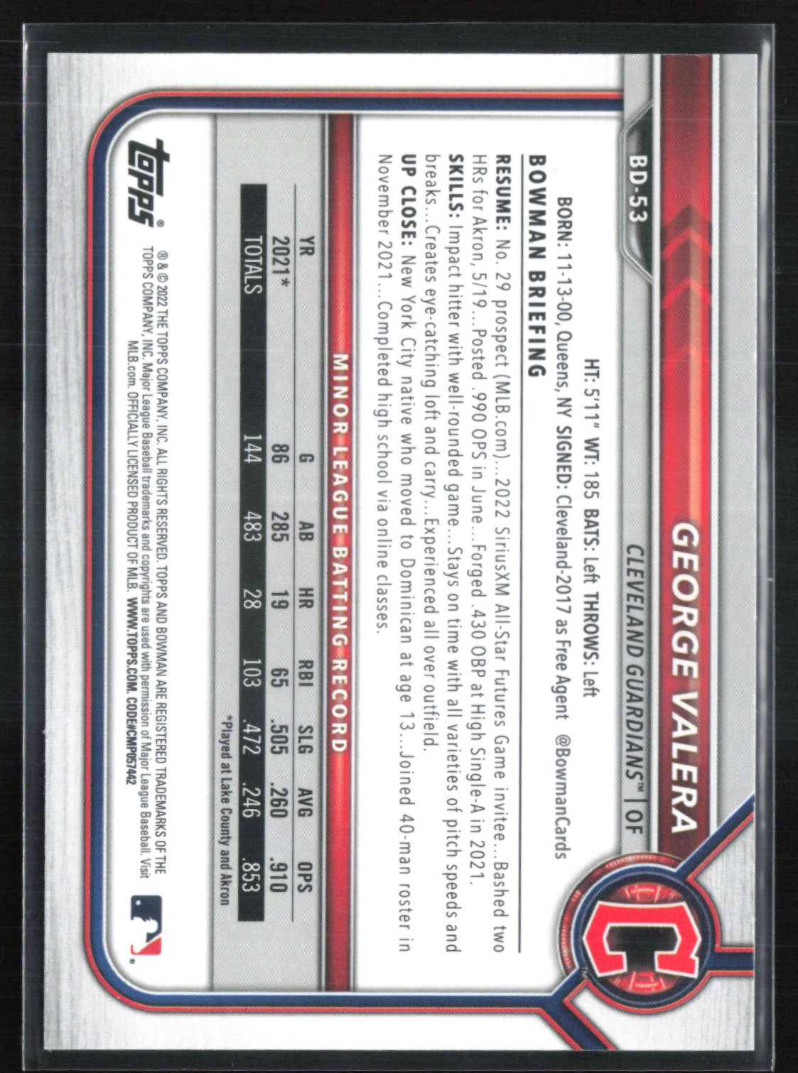 George Valera Sky Blue