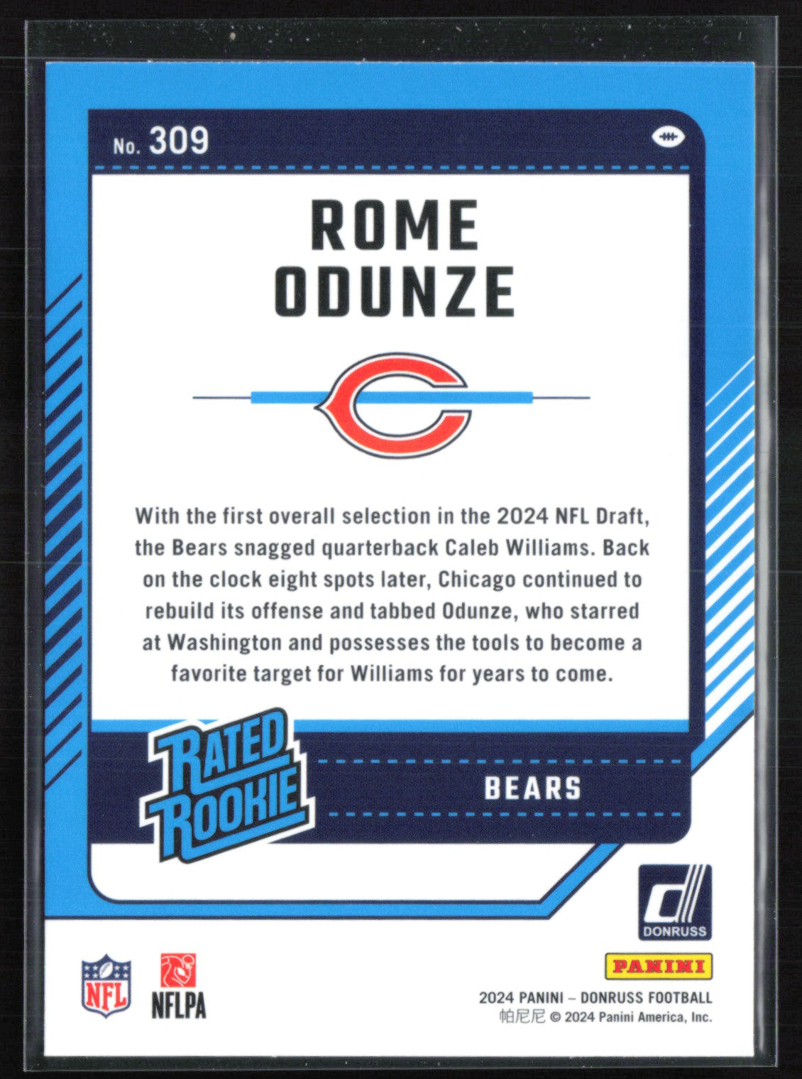 Rome Odunze RC