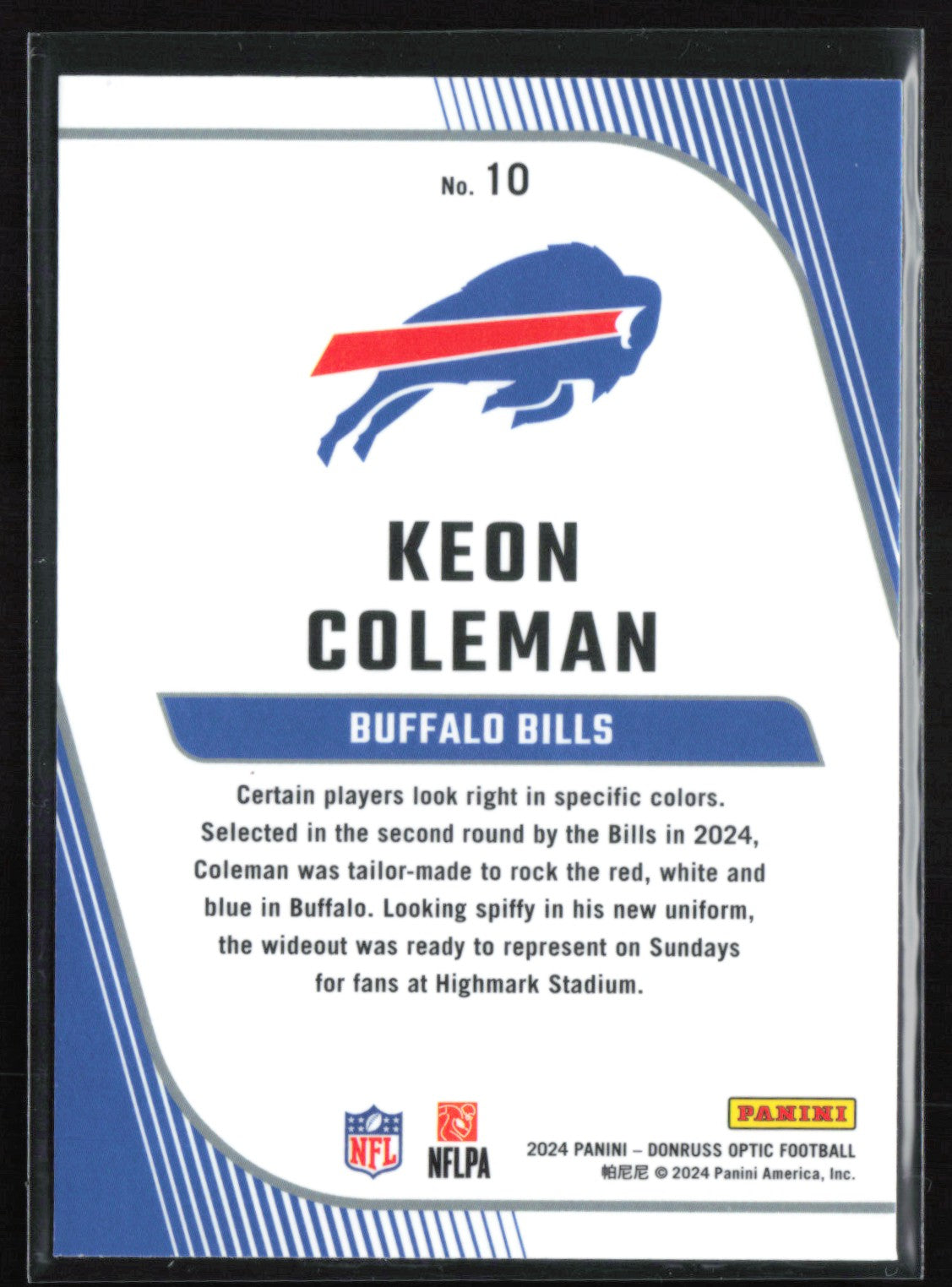Keon Coleman RC