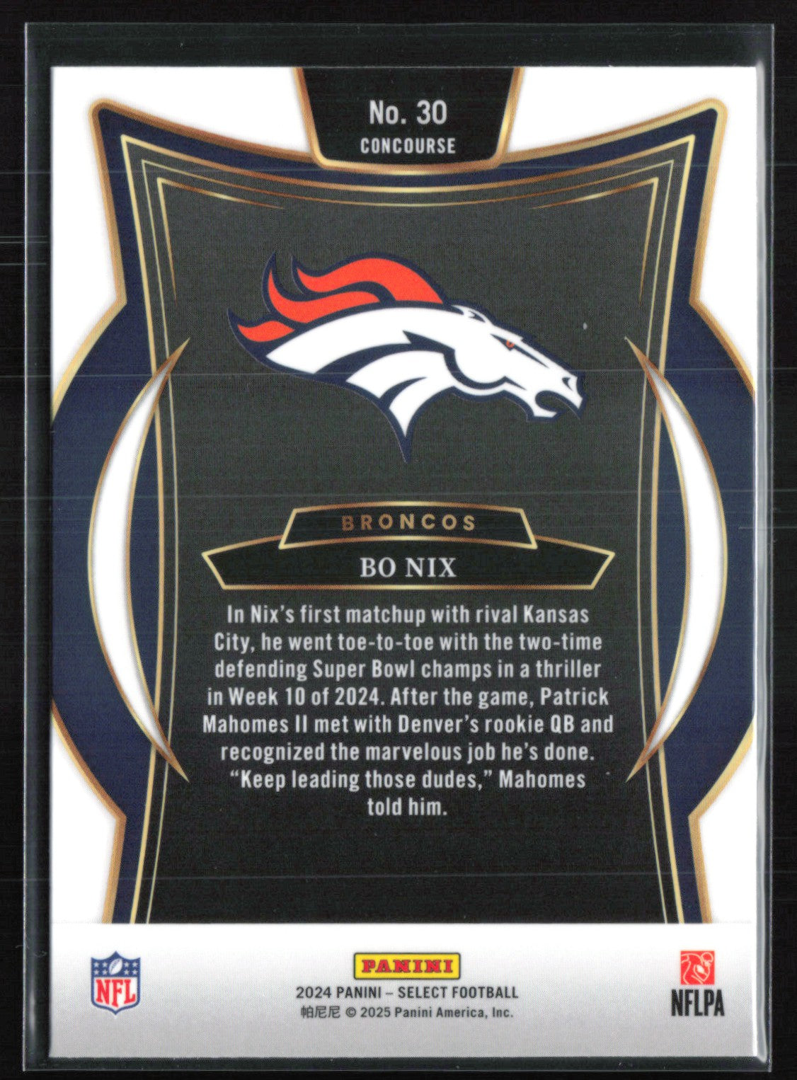 Bo Nix RC