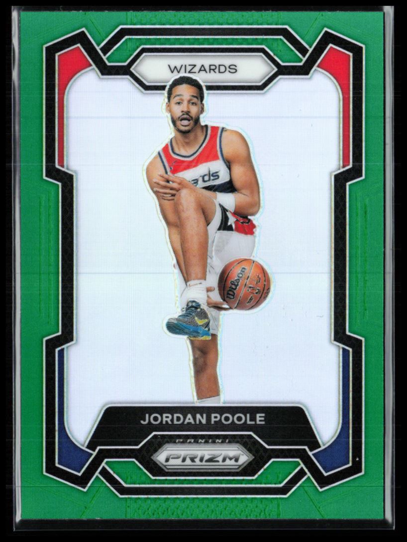 Jordan Poole Green Prizm