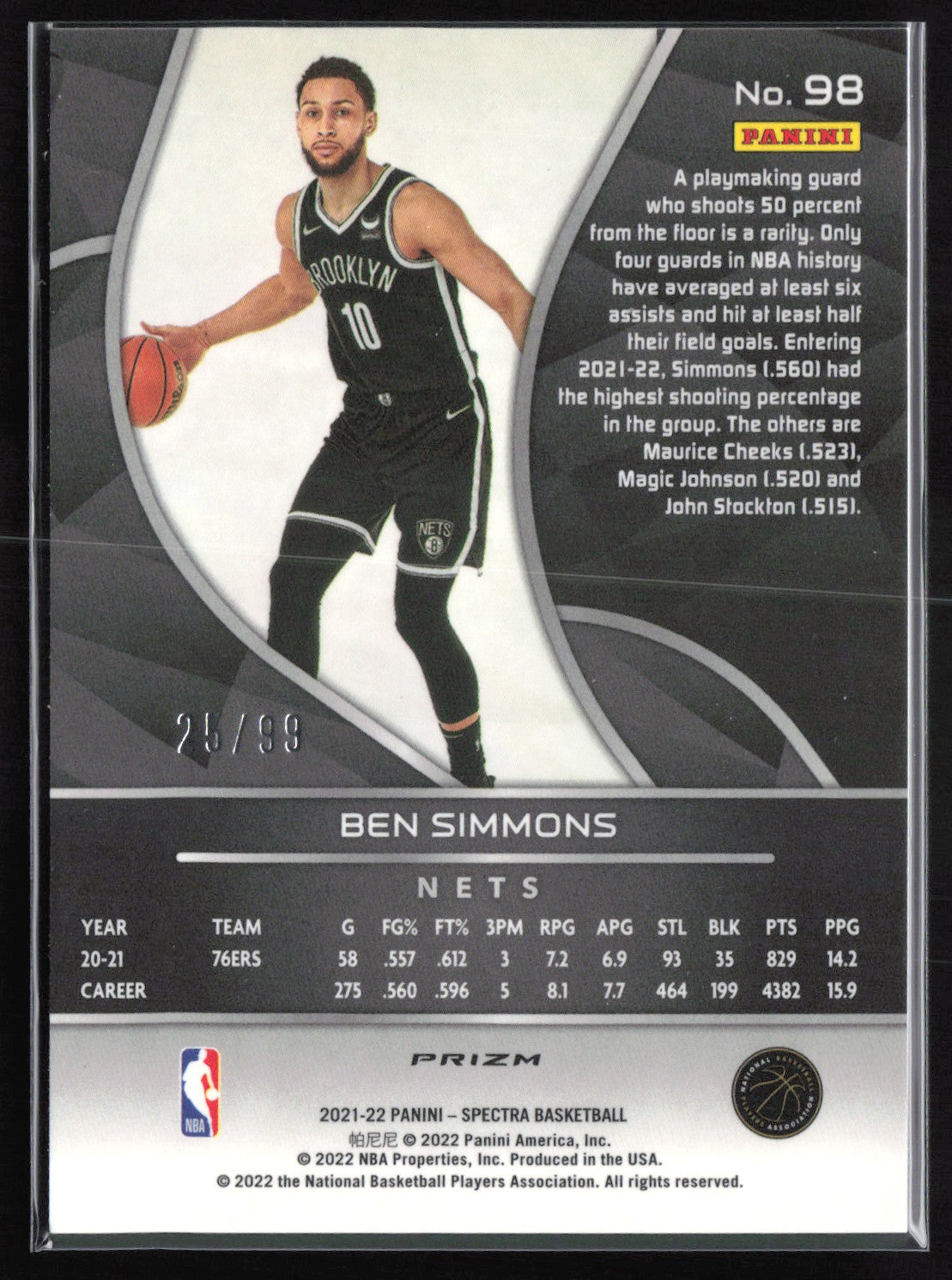 Ben Simmons Neon Marble Pulsar /99