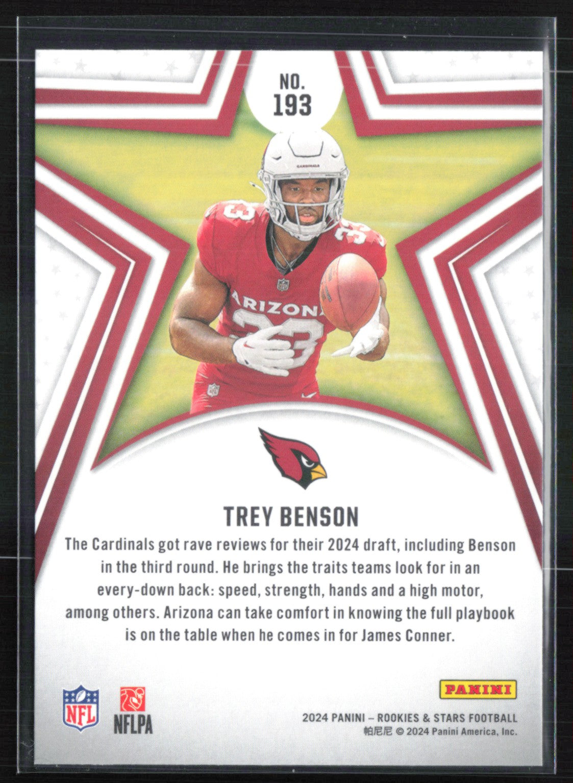 Trey Benson RC