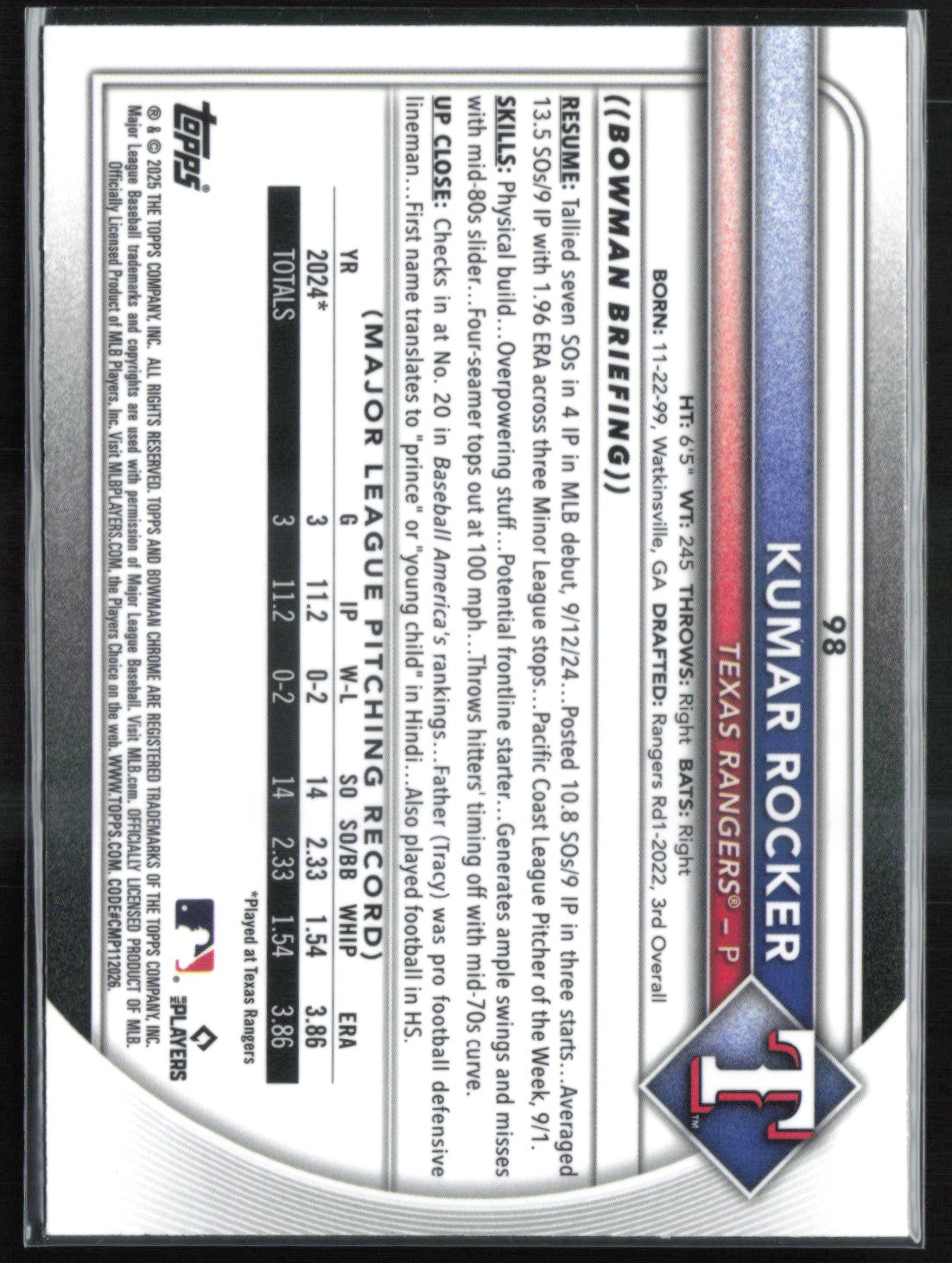 Kumar Rocker RC