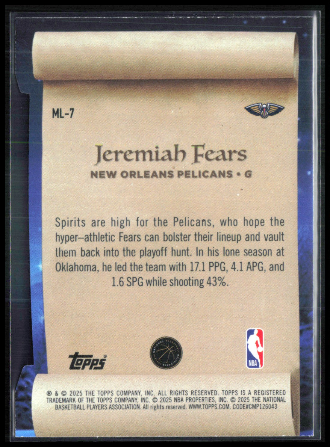 Jeremiah Fears RC