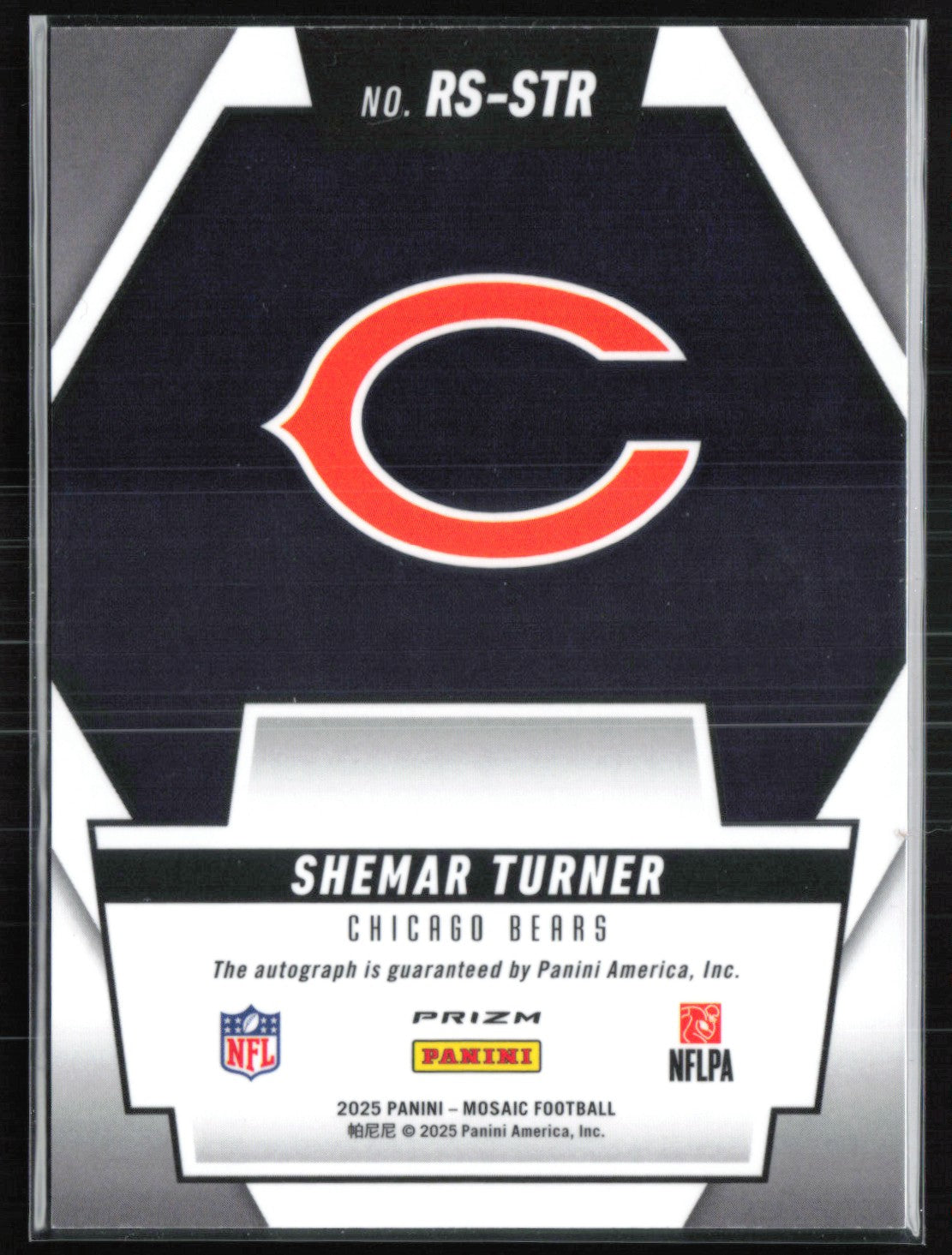 Shemar Turner RC Auto Rookie Scripts