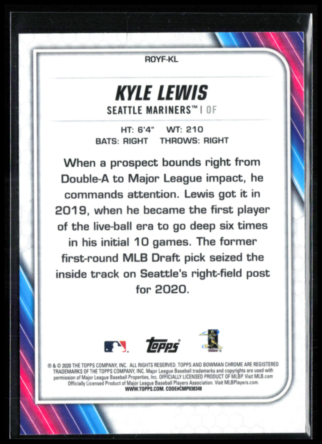 Kyle Lewis RC