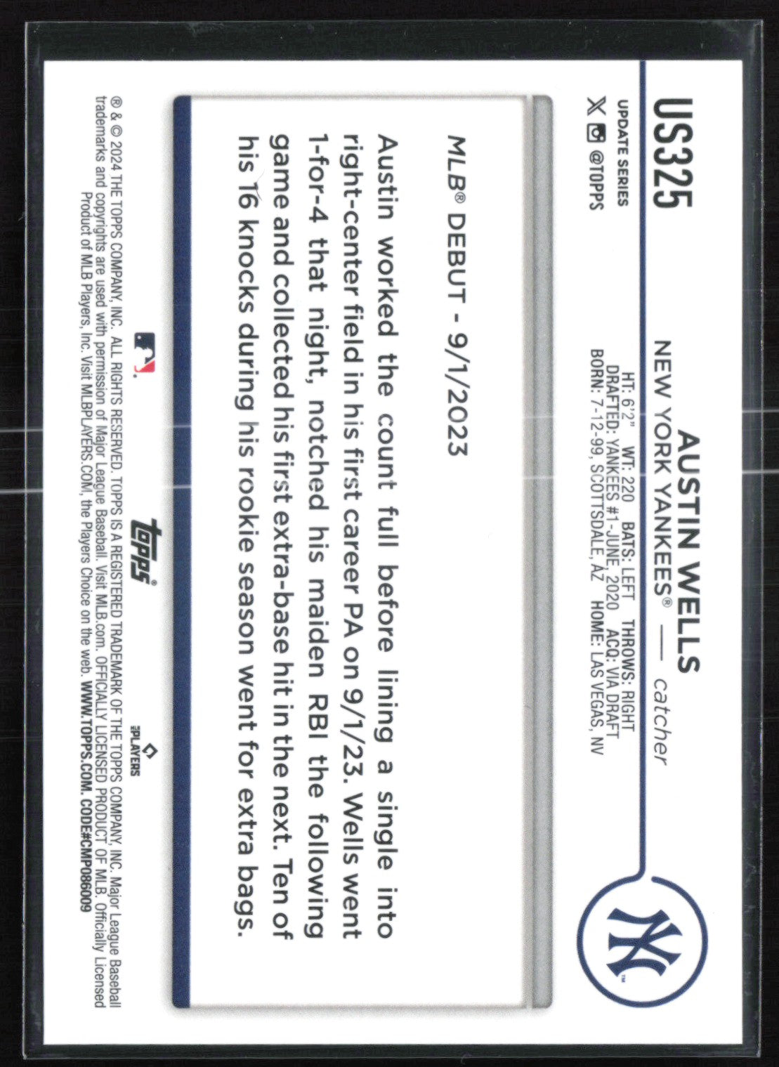 Austin Wells RC Yellow