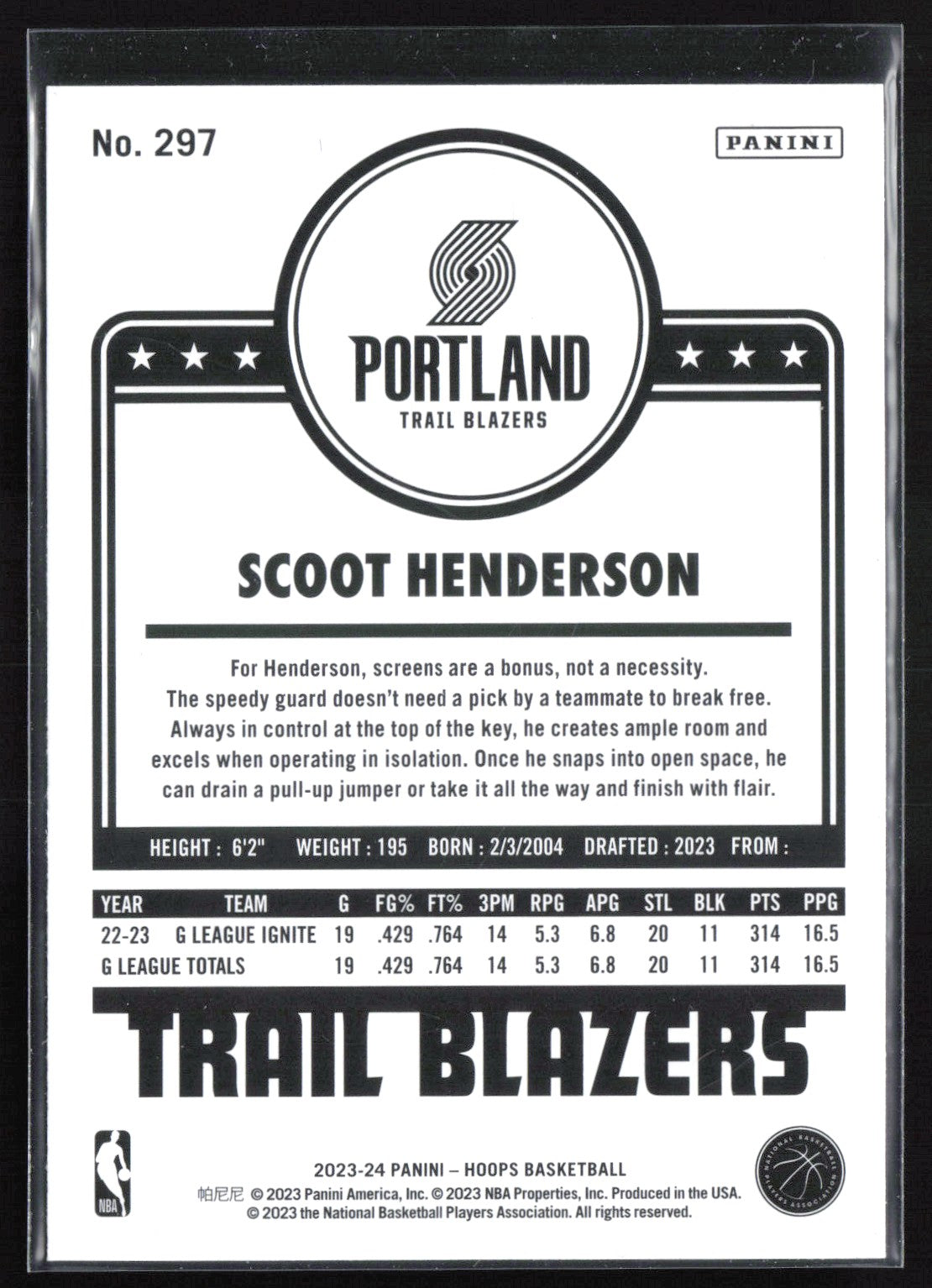 Scoot Henderson RC
