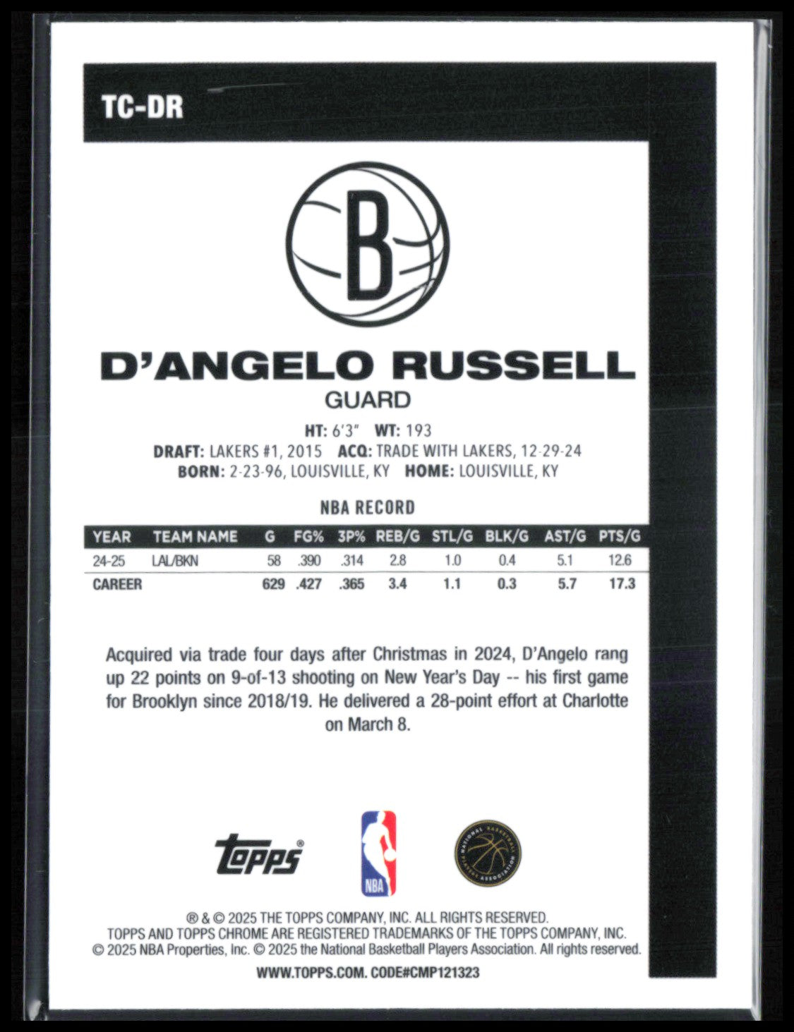 D'Angelo Russell Mojo