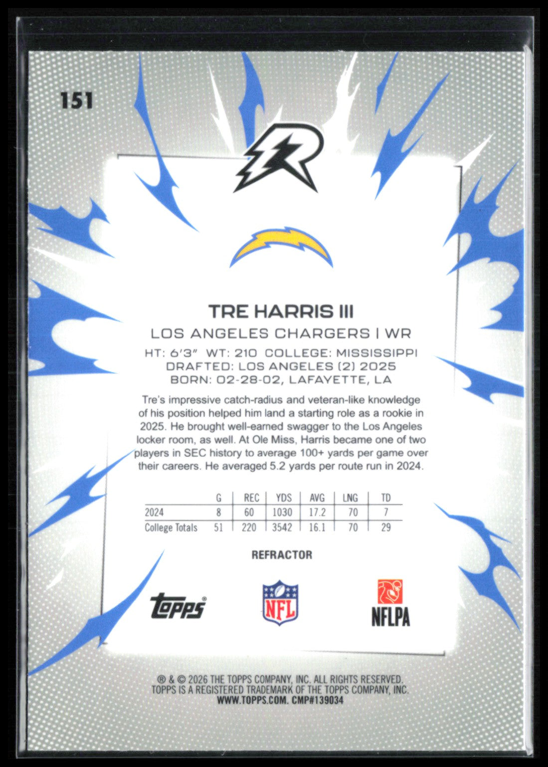 Tre Harris III RC Refractor
