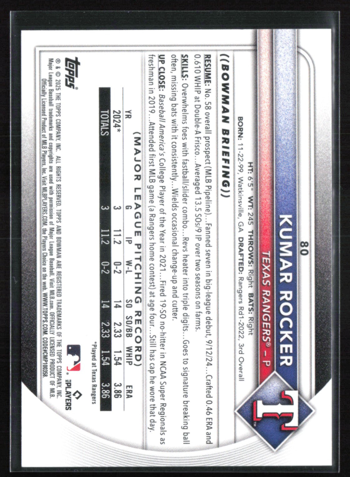 Kumar Rocker RC