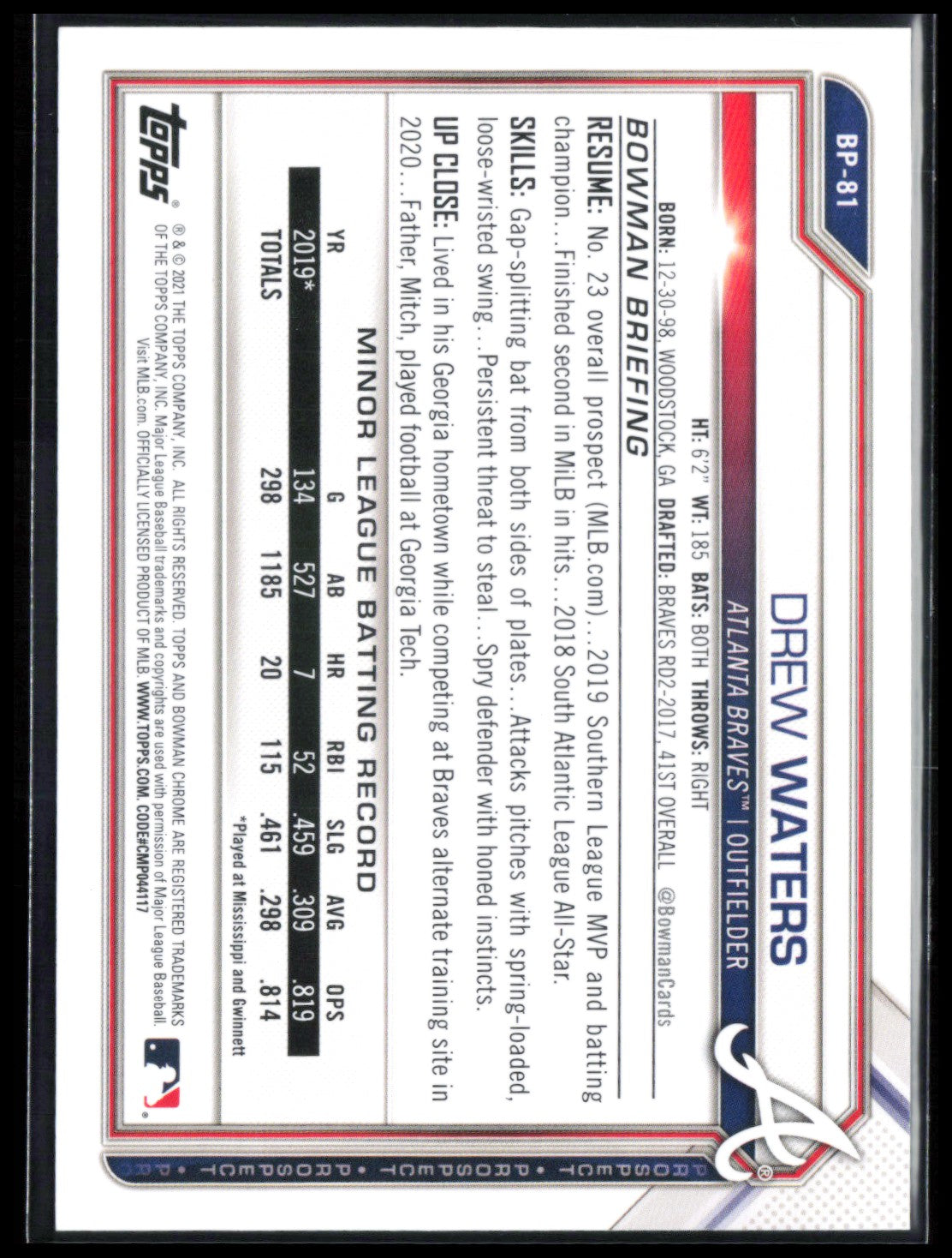 Drew Waters Neon Green /399