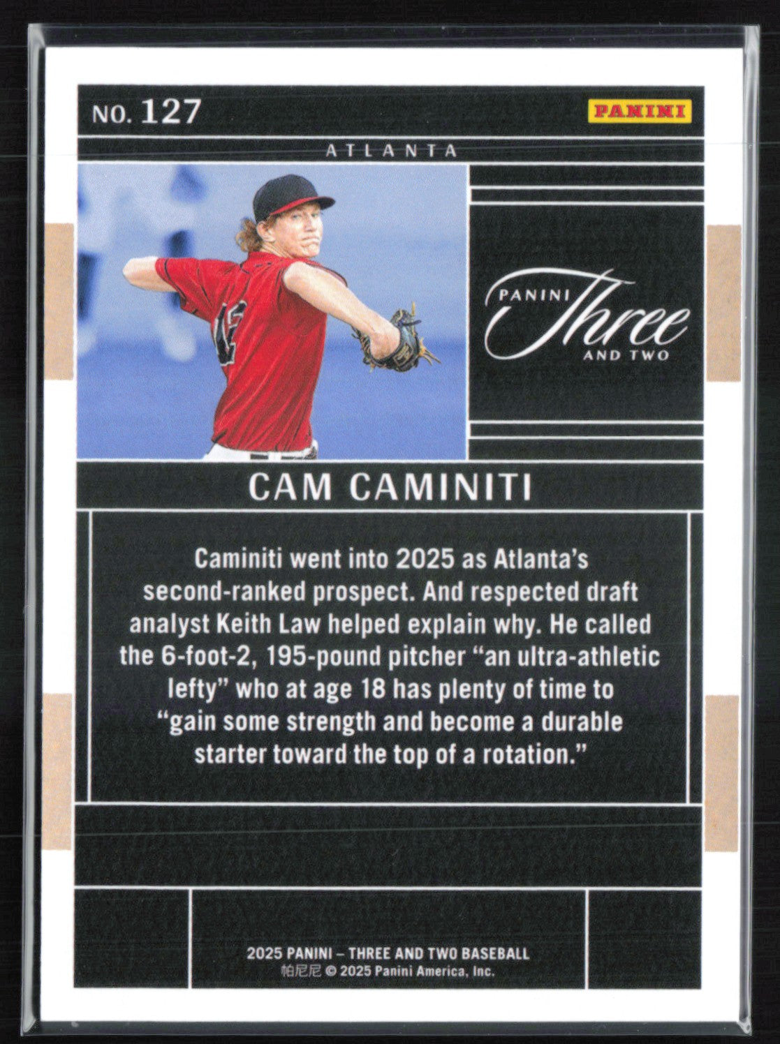 Cam Caminiti /99 Panini Three & Two