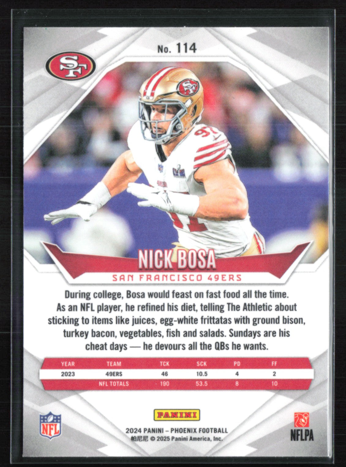 Nick Bosa Silver Wave