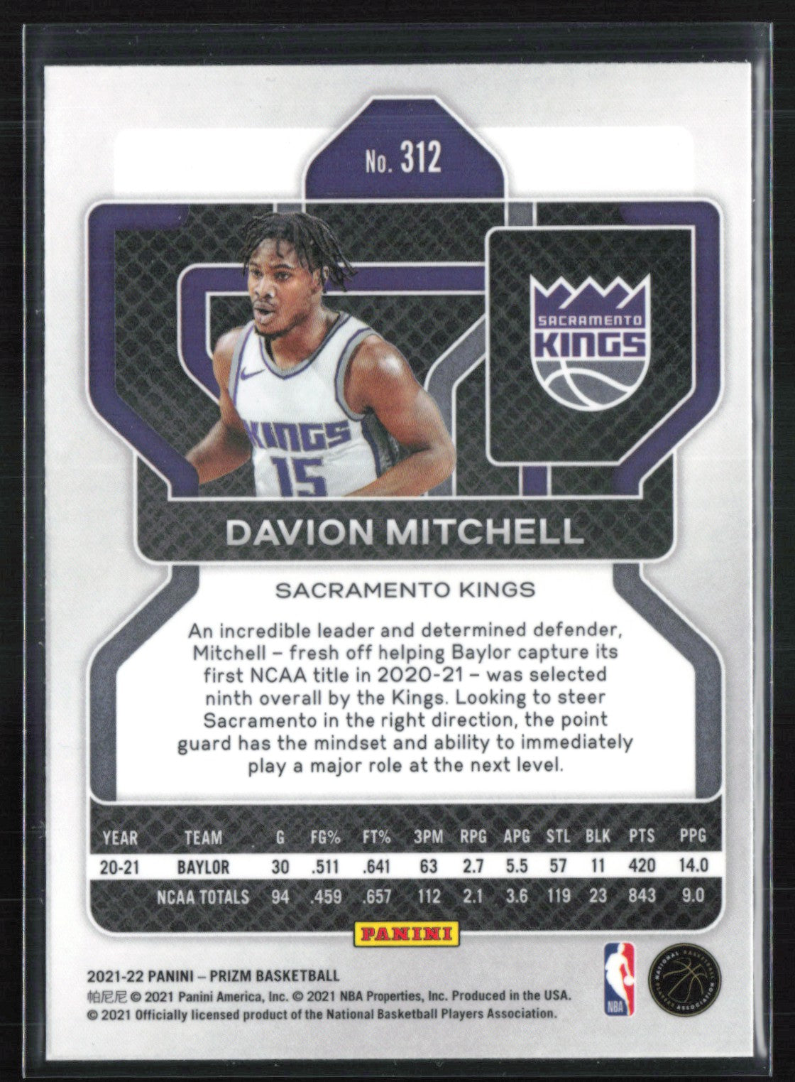 Davion Mitchell RC