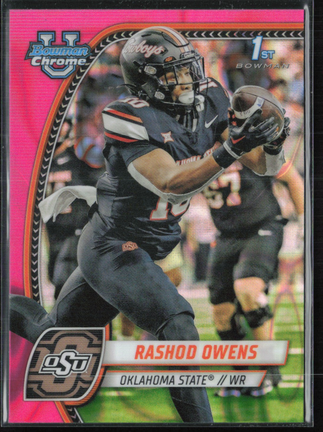 Rashod Owens 1st Bowman Pink Lava