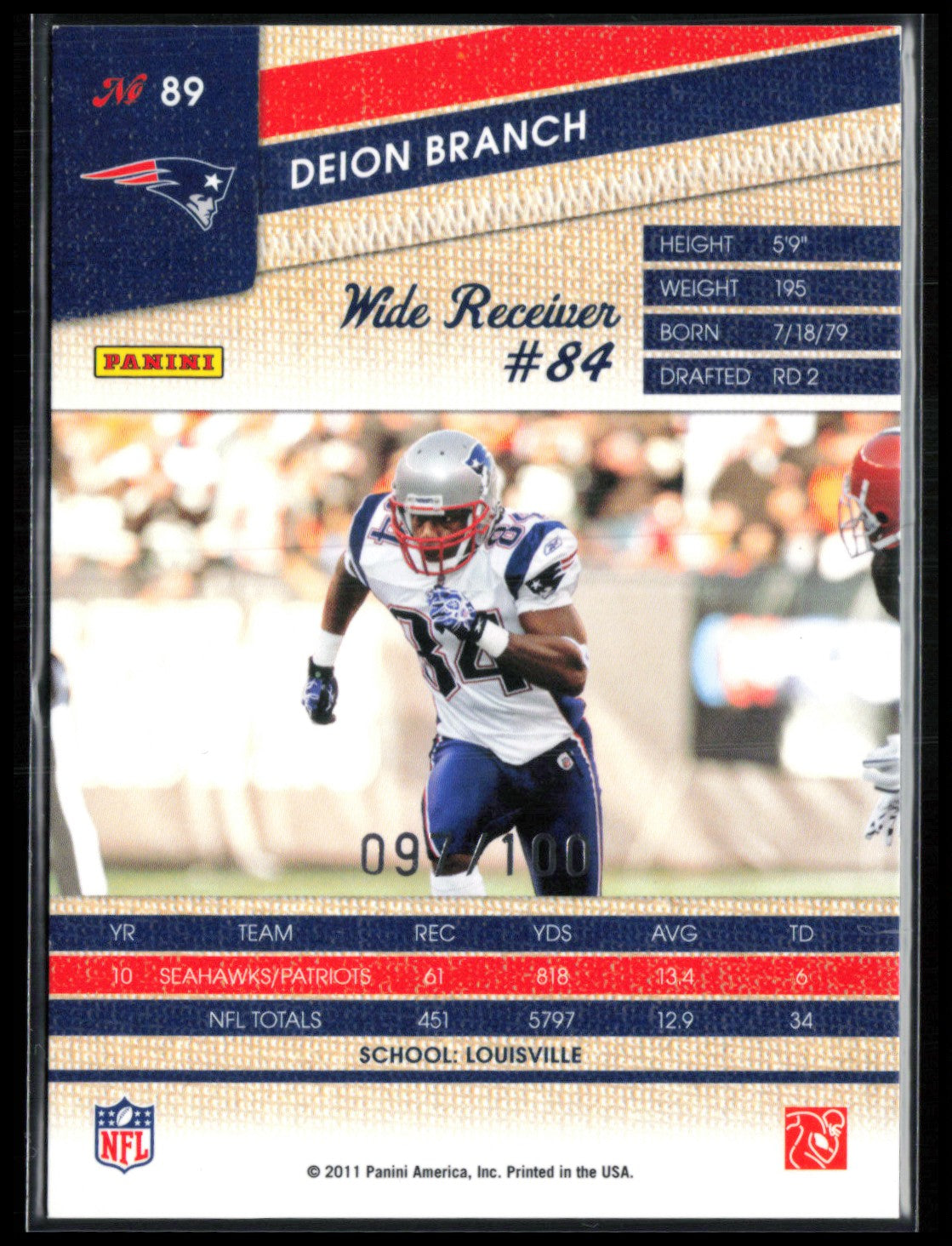Deion Branch /100