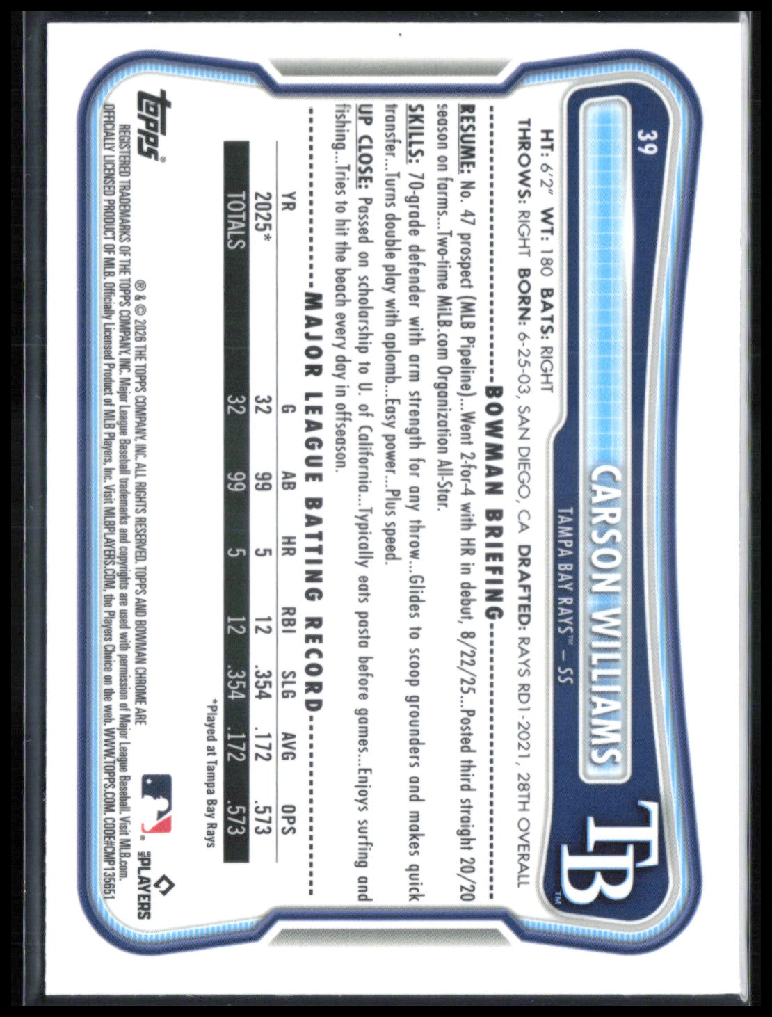 Carson Williams RC Mojo