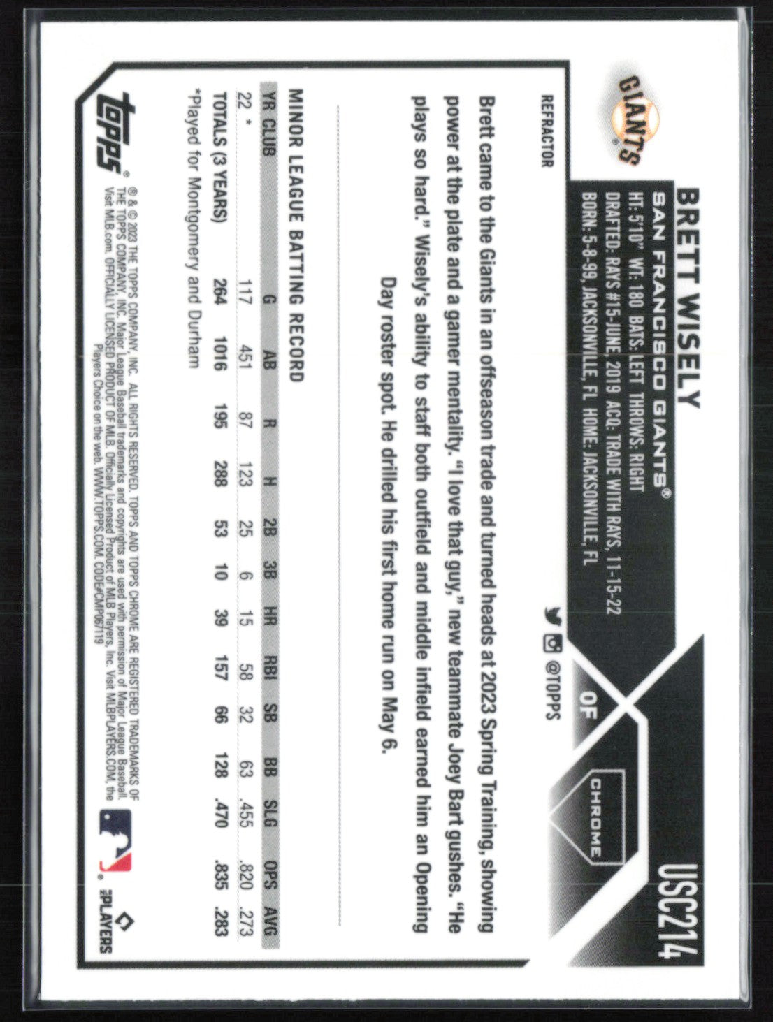 Brett Wisely RC Refractor