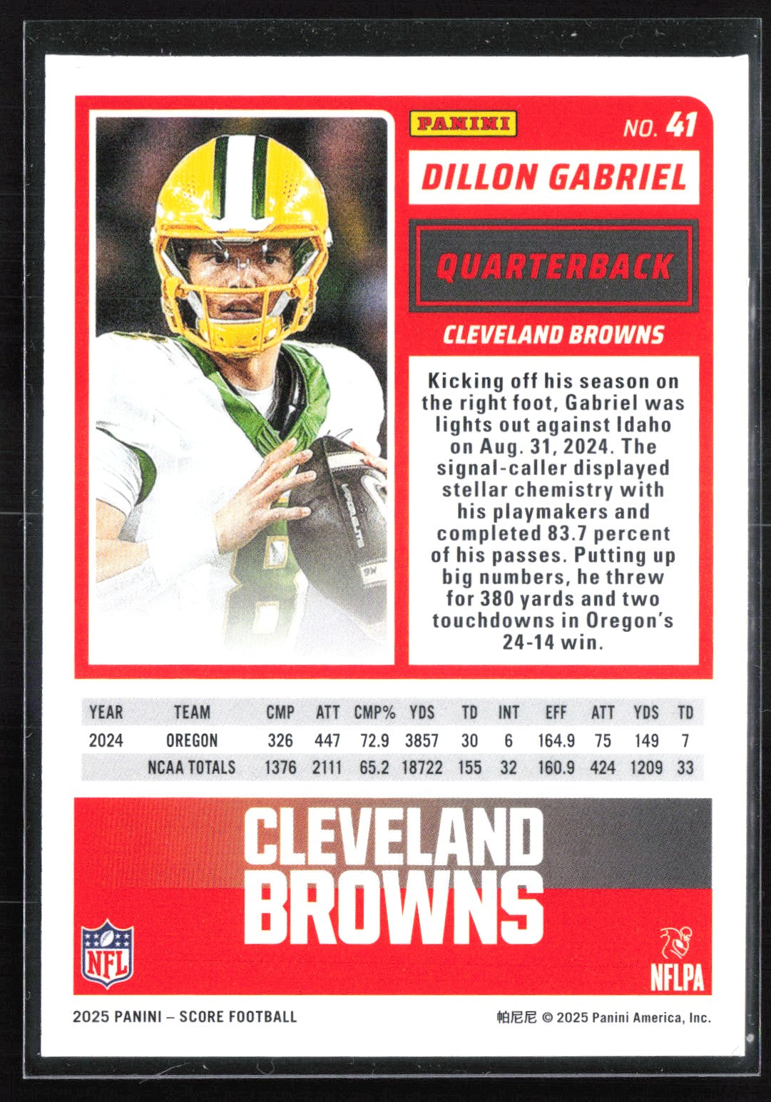 Dillon Gabriel RC