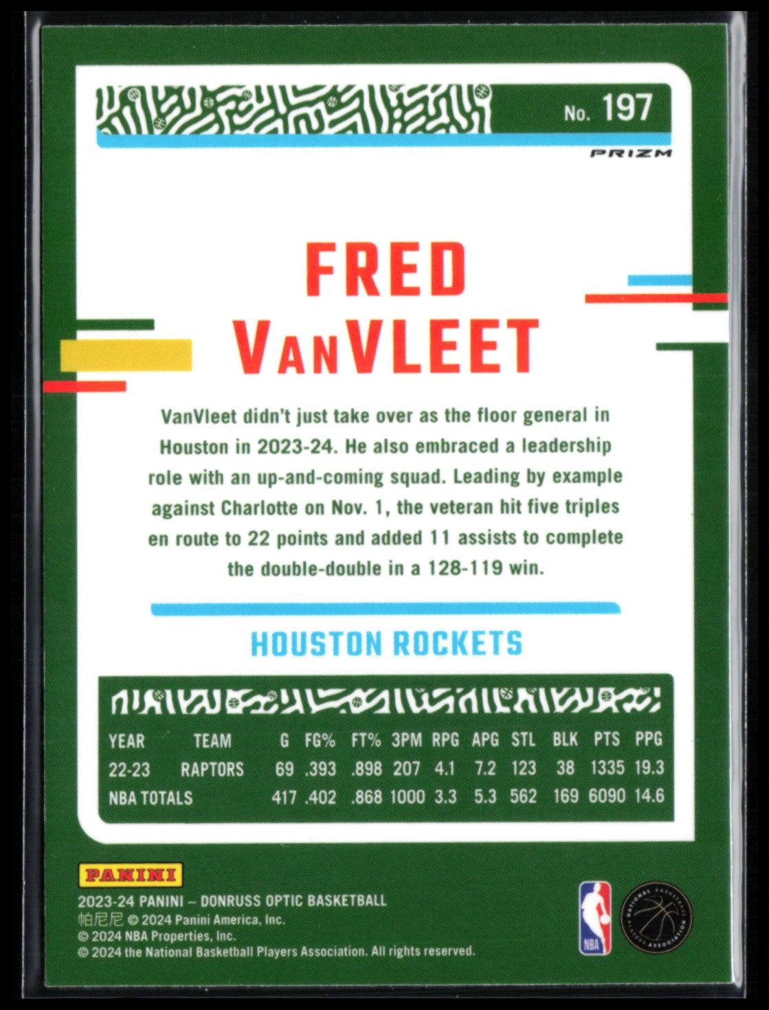 Fred VanVleet Purple