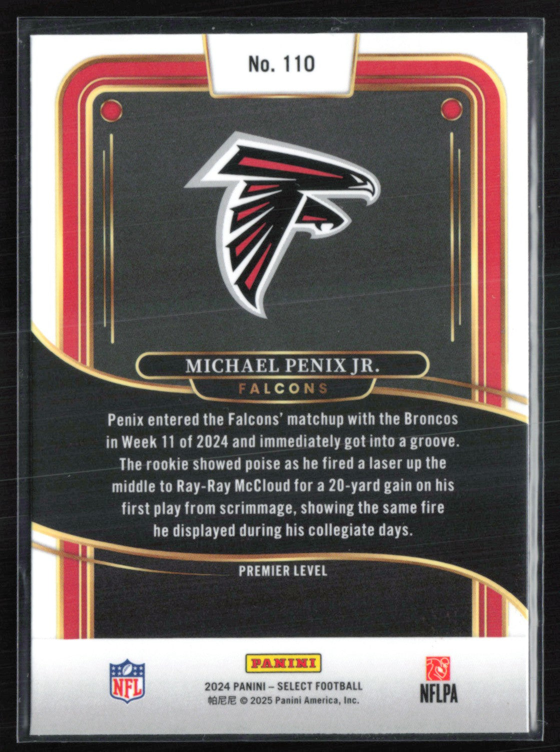 Michael Penix Jr. RC Premier Level